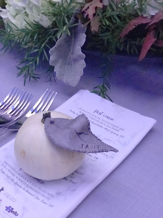 Long Autumn Tablescape