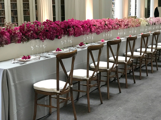 Ombré Long Tablescape