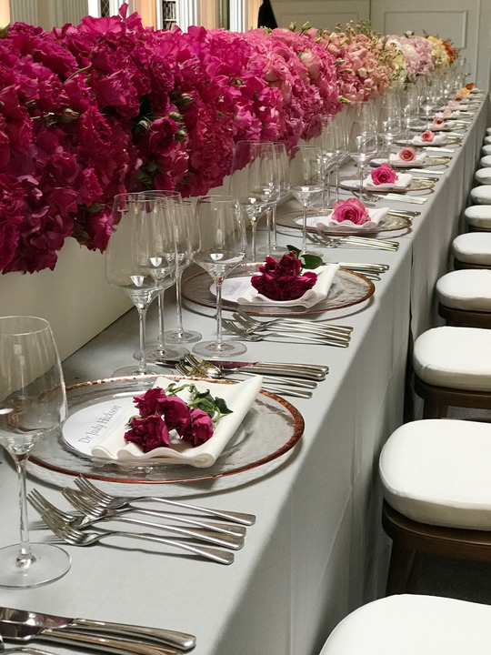 Ombré Long Tablescape