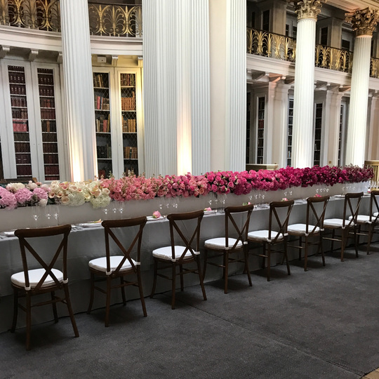 Ombré Long Tablescape