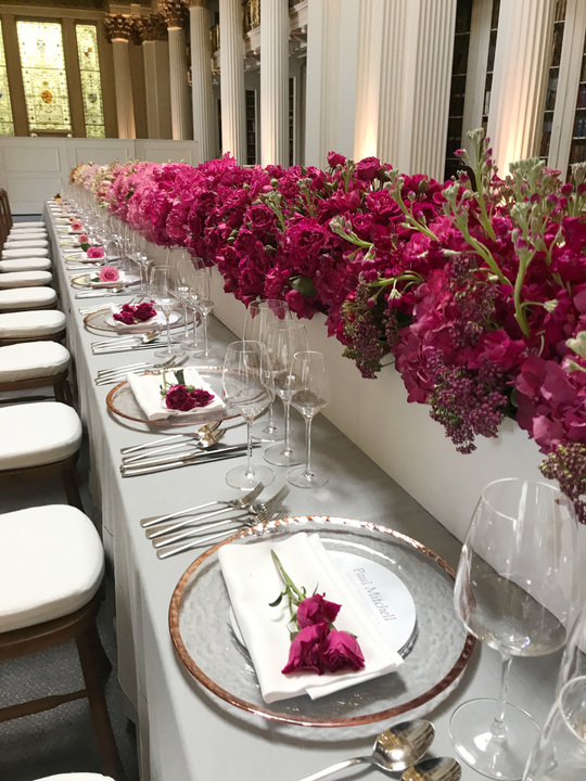 Ombré Long Tablescape