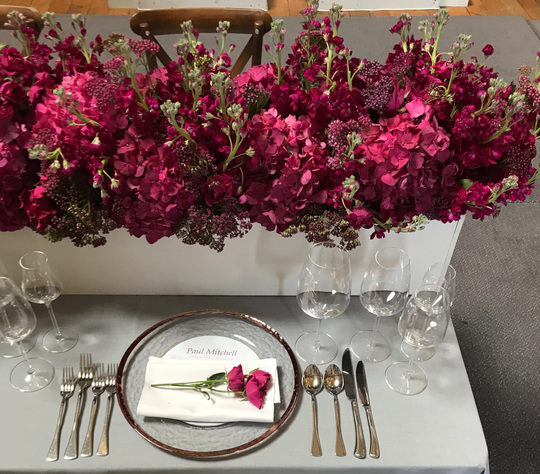 Ombré Long Tablescape